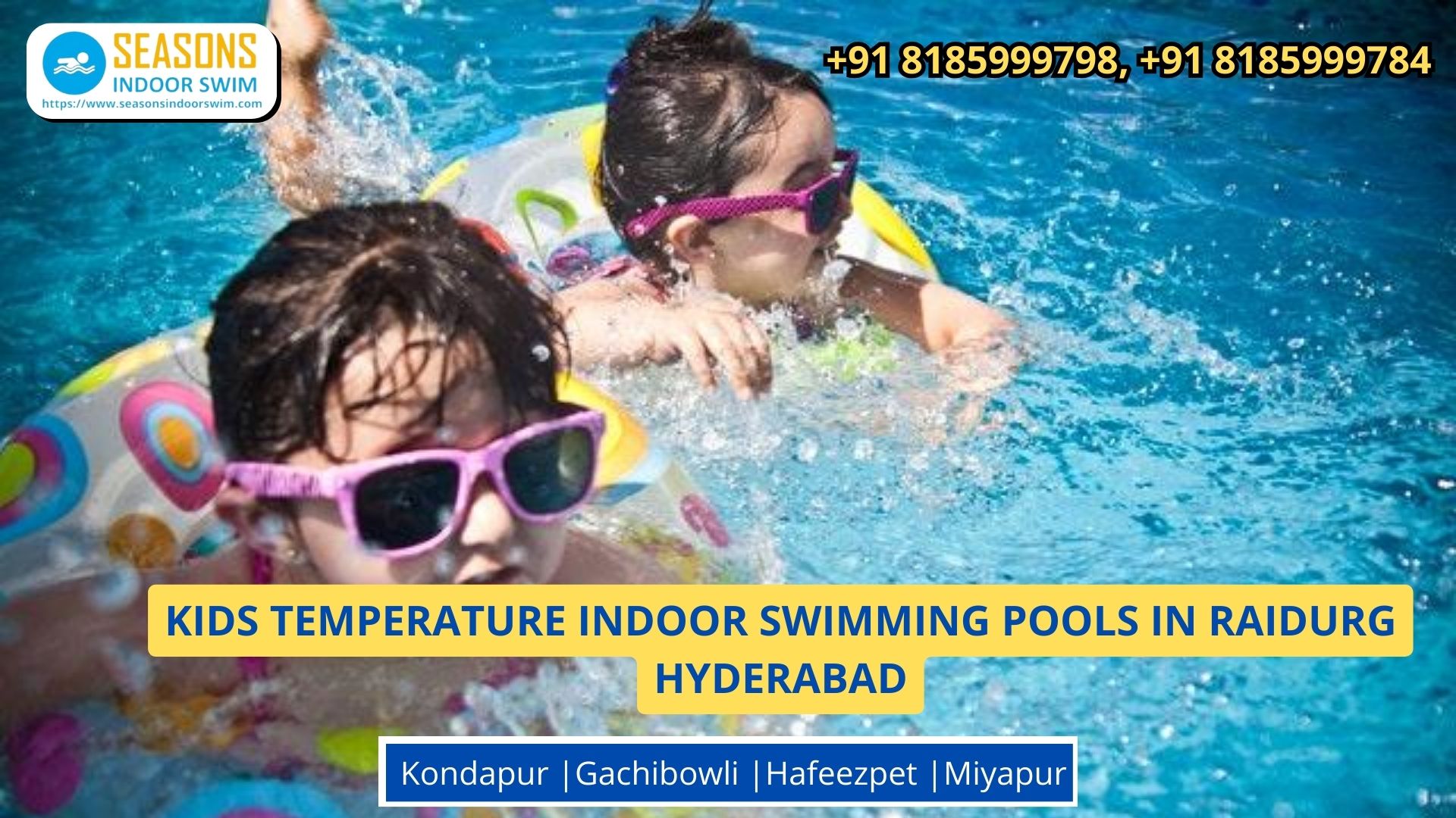 Kids Temperature Controlled Indoor Swimming Pool in Raidurg