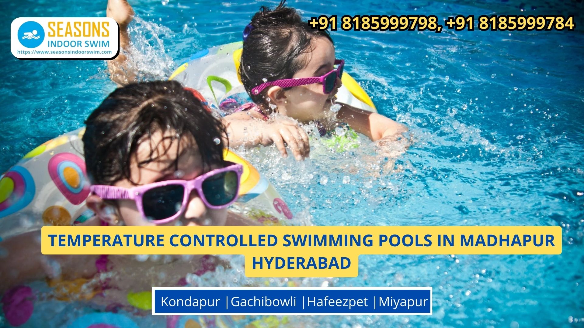 Temperature Controlled Indoor Swimming Pool in Madhapur