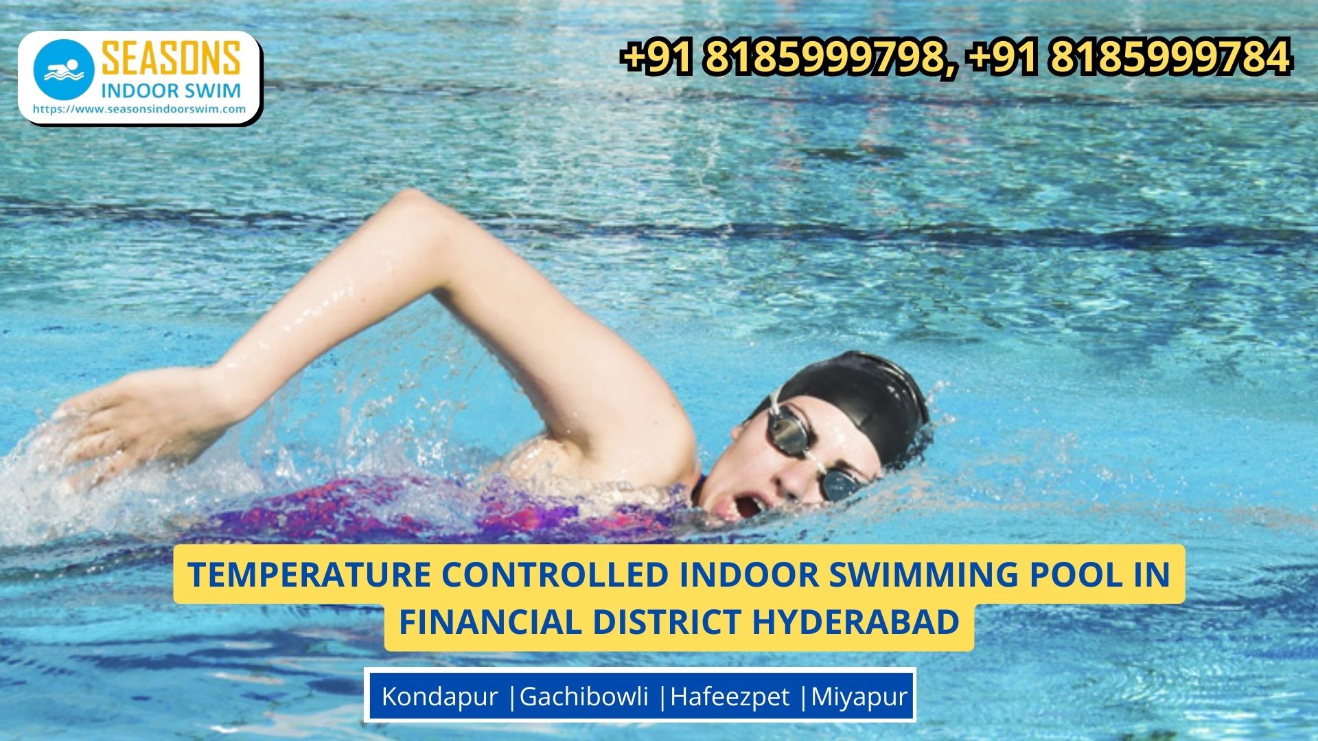 Womens Temperature Controlled Indoor Swimming Pool in Financial District